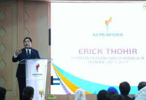 Menpora Erick Thohir: Persatuan Pemuda dan Olahraga Kunci Membangun Bangsa