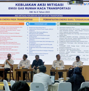 Kemenhub Wujudkan Transportasi Rendah Karbon