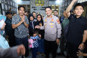 Setelah Delapan Hari Hilang  di Makassar Balita 4 Tahun Ditemukan Polisi di Jambi