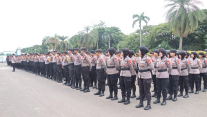 2.155 Personel Dikerahkan  Amankan Aksi Unjuk Rasa Para Kepala Desa 