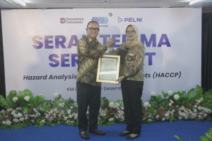 Lima Kapal Penumpang  PELNI  Meraih Sertifikasi HACCP Dari Sucofindo