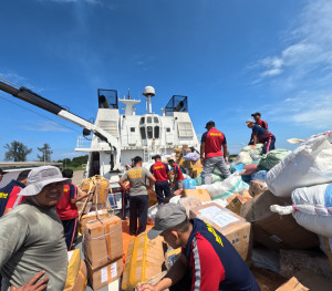 Bakamla RI Salurkan 92,2 Ton  Bantuan Kemanusiaan ke  Aceh