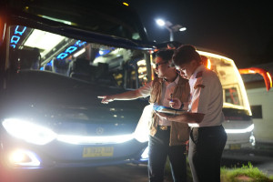 Mudik Gratis Nataru, Kemenhub Periksa Ketat Bus Sebelum Berangkat