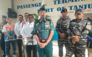 Amankan Nataru,  Kemenhub - TNI AL Kolaborasi. Laksda TNI  Yayan Sofiyan: Keselamatan Harga Mati