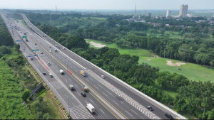 PT JJC Mencatat Sebanyak 345.879 Kendaraan Melintas Meniggalkan Jakarta  Melalui Ruas Layang MBZ