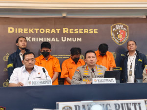 Komplotan Curanmor Dengan Senpi Digulung  Petugas, Kerap Melukai Korbannya