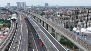 PT JJC Catat 47.327 Kendaraan Kembali ke Jakarta Melalui Ruas Jalan Layang MBZ