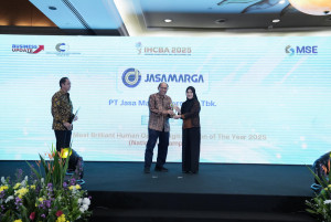 Implementasi Human Capital Berbasis AI, Jasa Marga Raih Dua Penghargaan di IHCBA 2025