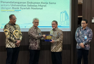 BSN Gandeng UNS, Teken Kerjasama Jasa Perbankan, Garap Sektor Pendidikan Tinggi