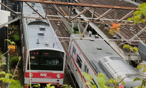 Tertangkap CCTV Analitic Pria Itu Lecehkan Wanita di Commuter Line Kena Ciduk
