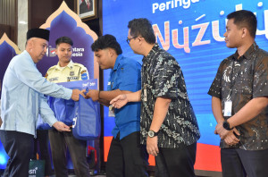BTN Gelar Nuzulul Qur'an Dengan Memberikan  Santunan dan Penyaluran Paket Sembako
