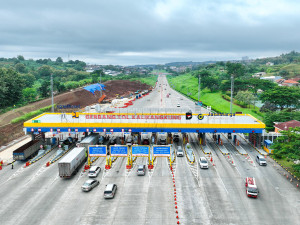 Detik-Detik Diskon Tarif Tol  Arus Kendaraan ke Timur Trans Jawa Naik 24 Persen