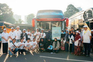 Mudik Gratis. InJourney Group Berangkatkan 2.418 Peserta