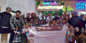 Forum Wartawan Polri Berbagi Kebahagiaan Dengan  Anak  Yatim 