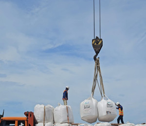 PTP Nonpetikemas Palembang  Dukung Rantai Pasok Industri Pupuk Nasional