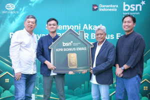 KPR Bonus Emas Bank BSN Tawarkan Nilai Tambah bagi Nasabah 