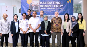 Lima Negara Ikuti Pelatihan  Berbasis Kompetensi Validasi ICAO Oleh PPSDMPU