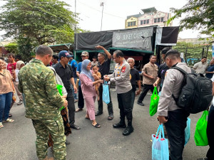 Kapolda Metro Jaya Bersama Pangdam Jaya Jaga Jakarta 