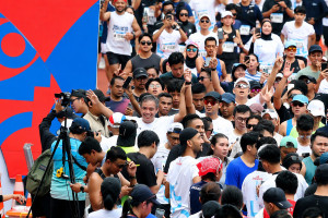45 Ribu  Pelari BTN Jakarta International Marathon 2026.Guncang Jakarta