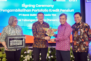 PT. Bank Tabungan Negara (Persero) Tbk Resmi Akuisisi  PT Bank SMBC Indonesia Tbk