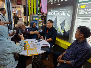 AM Mortar, Perkenalkan  Pengisi Nat Epoxy Epicron Pro 2K Pada IndoBuildTech 2026