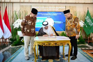 Indonesia-Arab Saudi Perluas Kerja Sama Sektor Transportasi