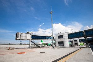 Airbus A380  Milik Emiratese Siap Mendarat  di Bandara Internasional Soekarno-Hatta