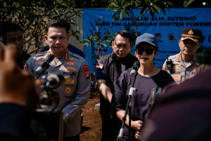 Polda Metro Jaya  Menggali  Kembali Makam Mantan Pegawai Jampidsus 