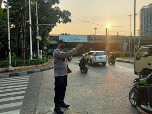 Polisi Pastikan Situasi Pejompongan-Petamburan Terkendali
