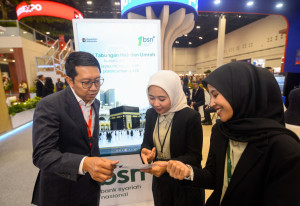 Bank BSN dan BTN  Kompak di Ajang Danantara Housing Expo