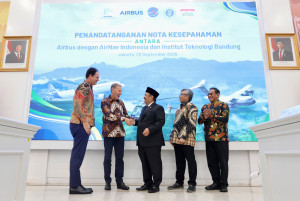AirNav Indonesia dan Airbus Teken MoU Efisiensi dan Keberlanjutan Ruang Udara Indonesia