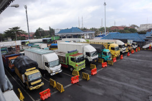 Arus Truk Logistik Ketapang–Gilimanuk Meningkat,  6.082 Truk Menyeberang dalam Tiga Hari 