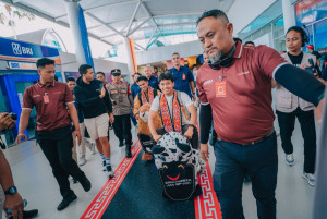 Ofisial, Kru, Pembalap dan Cargo MotoGP 2026 Mulai Meramaikan Bandara Internasional Zainuddin Abdul Madjid