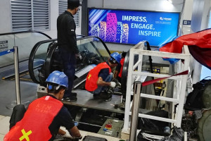 Eskalator  Stasiun Bukit Duri Rusak KAI Commuter Pastikan  Sehera Beroperasi