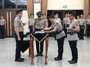 Kakorlantas dan Tiga Kapolda Diserahterimakan di  Mabes Polri